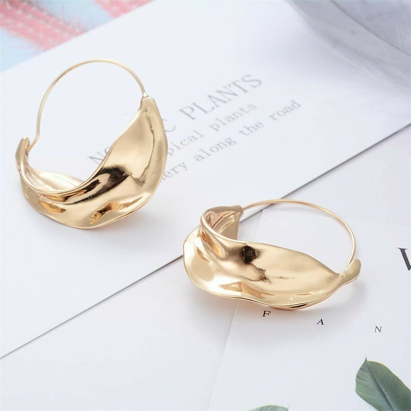 Statement Chunky Hoop Earrings