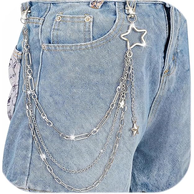 Star Charm Jeans Chain