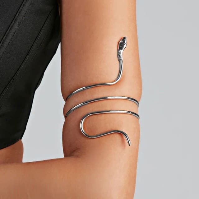 Bracelet – Statement Serpent Armlet
