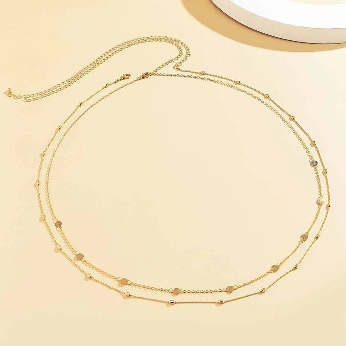 Bead and Sequin Waist Chains – Set of 2