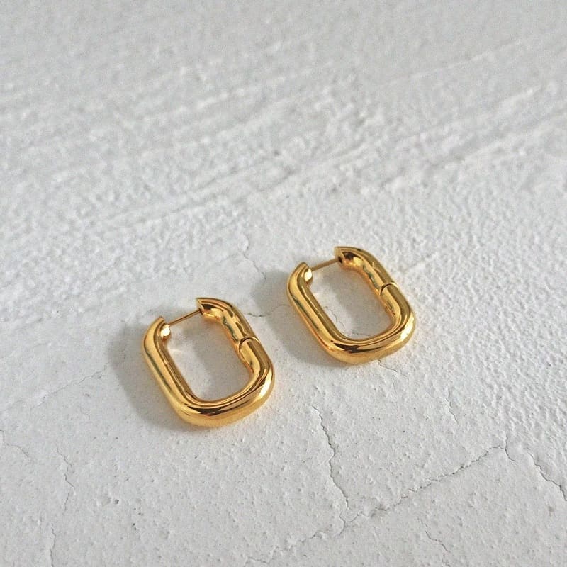 Earrings – Box Hoops