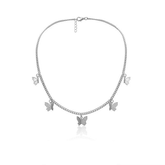 Butterfly Charms Necklace